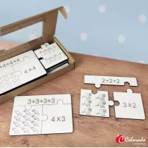 Puzzle matematyczne mno�enia a dodawanie Colorado