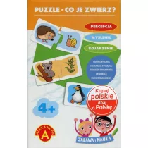 Puzzle Zabawa i nauka. Co je zwierz? Alexander