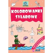 Kolorowanki sylabowe Sylaby ze sp�g�oskami F,W