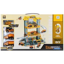 Parking Budowa z akcesoriami metalowy  MEGA CREATIVE 571411