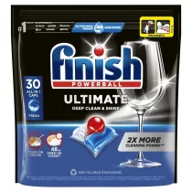 Finish Tabletki do mycia naczy� w zmywarkach Powerball Quantum Ultimate 30 szt.