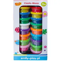 Ciasto-masa 20 kolor�w 25g Smily Play