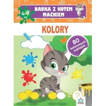 Nauka z kotem Ma�kiem. Kolory