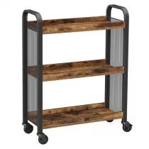 Songmics Wzek kuchenny mobilny rustykalny LOFT