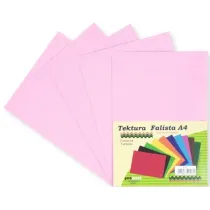 Penword Tektura A4 falista liliowa 5 szt.