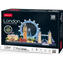 Puzzle 3D 186 el. Cityline. Londyn LED Dante