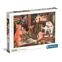 Puzzle 1000 Curious Whiskers Clementoni