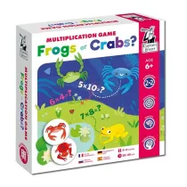 Captain Smart. Frogs or Crabs? Multiplication Game Kapitan Nauka