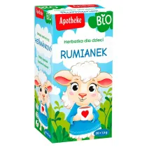 Apotheke Herbatka dla dzieci - rumiankowa 20 x 1.5 g Bio