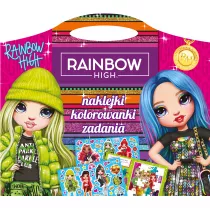 Rainbow High. Naklejki, kolorowanki, zadania