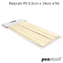 Penword Patyczki drewniane 50 szt.