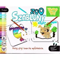 Maluj i graj - szablony zoo Fan