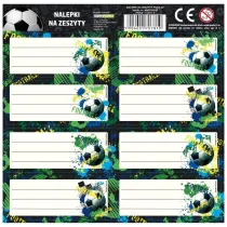 Nalepki na zeszyty Pika 20 (25szt) DERFORM