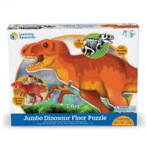 Piankowe puzzle pod�ogowe 20 el. Dinozaur T-Rex Learning Resources