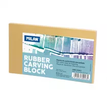 Milan Gumowy blok do linorytu �redni 15.5 x 9 cm