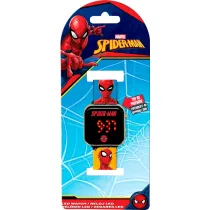 Zegarek LED z kalendarzem Spiderman SPD4903