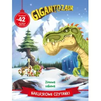 Naklejkowe czytanki. Zimowa zabawa. Gigantozaur