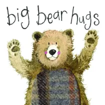 Alex Clark Podk�adka pod kubek Big bear hugs