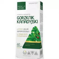 Medica Herbs Gorzknik kanadyjski Suplement diety 60 kaps.