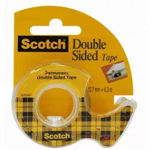 Scotch Tama dwustronna z podajnikiem 12mm x 6.3m