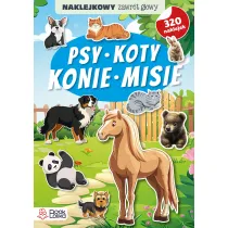 Psy, koty, konie, misie. Naklejkowy zawr�t g�owy