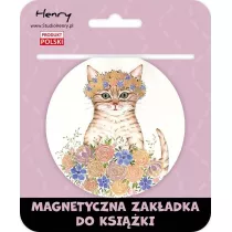 Henry Zakadka magnetyczna kulka 2 kot w kwiatach
