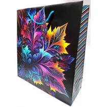 Fresh Torebka ozdobna matowa li�cie 35x37x12cm