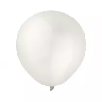 Decomex Balony metallic Pearl White 100 szt.