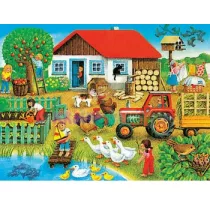 Puzzle ramkowe 15 el. Gospodarstwo Ravensburger