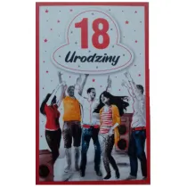 AbCard Kartka okoliczno�ciowa Urodziny 18