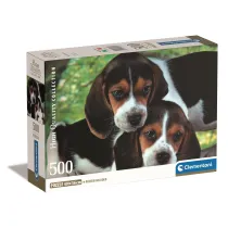 Puzzle 500 el. Compact Close together Clementoni