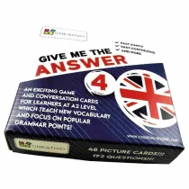 Karty j�zykowe Angielski Give me the answer Level 4