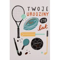 Karnet okazjonalny B6 z kopert� Urodziny M�czyzna PAN DRAGON HM200-3023