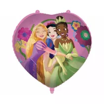 Procos Balon foliowy Serce Princess Live Your Story 46cm