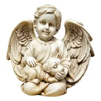 Figura Anio� skrzyd�a piesek 18cm
