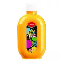 Farba plakatowa 300ml KEYROAD fluorescencyjna neonowa pomaraczowa 300 ml