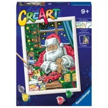 Ravensburger Malowanie po numerach. Malowanka CreArt dla dzieci. wity Mikoaj
