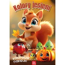 Kolory jesieni. Kolorowe naklejki