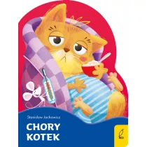 Chory kotek. Wykrojnik