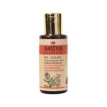 Sattva Ayurveda Maha Bhringraj Strengthening Oil olejek na wzmocnienie cebulek włosowych 100 ml