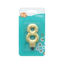 Godan �wieczka Cyfra 8 Diament 7.6cm