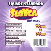 Sloyca Koszulki Square Standard 70 x 70 mm 100 szt.