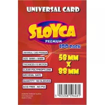 Sloyca Koszulki Universal Card Premium 58x88 mm 100 szt.
