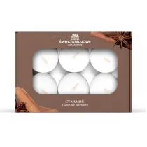 Big Nature �wieczki sojowa zapachowa tealight CYNAMON 6 szt.