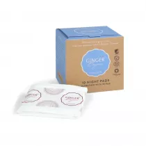 Ginger Organic Podpaski na noc 10 szt.