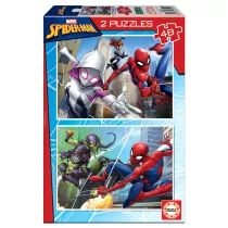 Puzzle 2 x 48 el. Spider-Man Educa