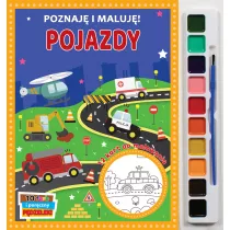 Poznaj i maluj. Pojazdy