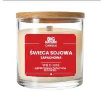 Big Nature �wieca sojowa WILD FIRE zapach inspirowny Red Diesel 225 g