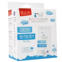 Bocioland Woreczki na pokarm matki 50 x 200 ml 50 szt.