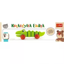 Zabawka drewniana. Krokodylek Emilek Trefl